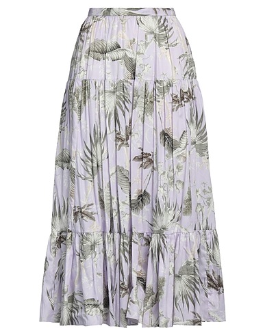 ERDEM Long skirt Lilac 100% Cotton