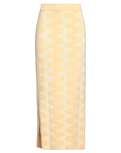 NANUSHKA Gonna lunga Giallo 60% Cotone, 40% Rayon