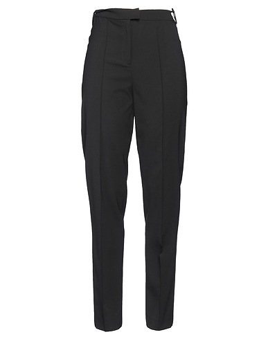 NENSI DOJAKA Pantalone Nero 98% Lana Vergine, 2% Elastan