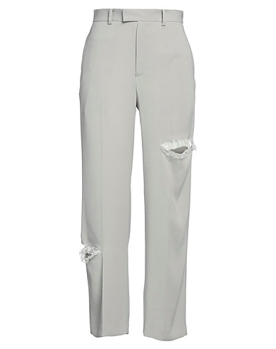UNDERCOVER Casual pants Light grey 85% Triacetate, 15% Polyester, Silk