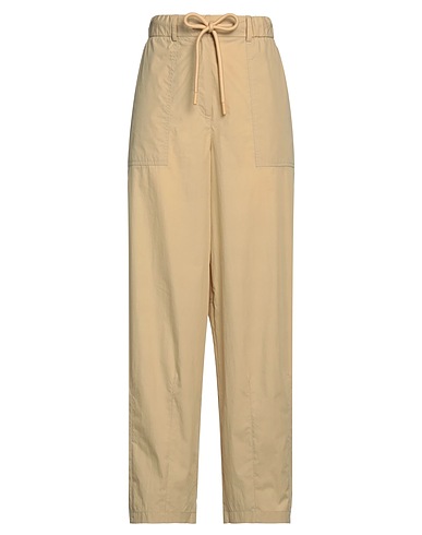 MONCLER Casual trouser Sand 66% Cotton, 34% Polyamide