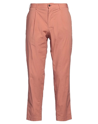 SANTANIELLO Casual trouser Antique rose 97% Cotton, 3% Elastane