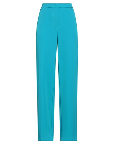 PLEASE Pantalone Turchese 89% Poliestere, 11% Elastan