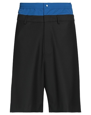 AMBUSH Shorts & Bermuda Black 57% Polyester, 24% Wool, 15% Rayon, 4% Polyurethane