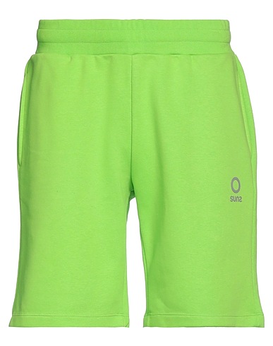 SUNS BOARDS Shorts & Bermuda VERDE LIME 100% Cotton