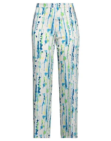 DIANA GALLESI Casual pants White 100% Polyester