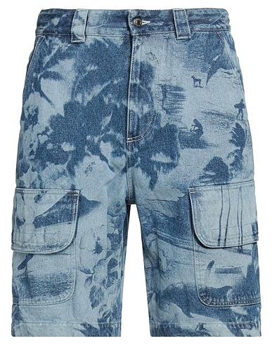 MSGM Denim shorts Blue 100% Cotton