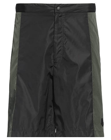 MONCLER Shorts & Bermuda Black 100% Polyamide