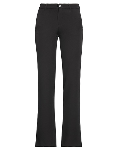 CHIARA FERRAGNI Casual trouser Black 93% Polyester, 7% Elastane