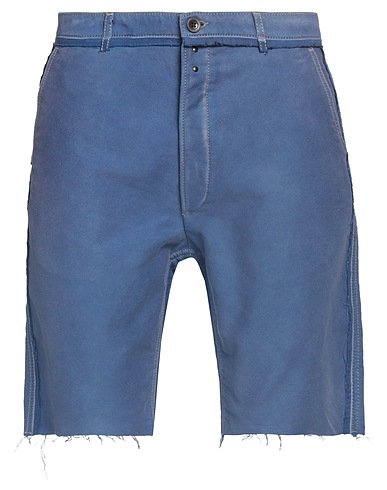 MAISON MARGIELA Denim shorts Slate blue 100% Cotton