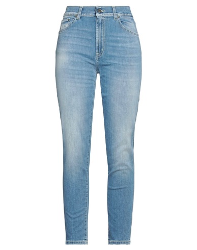 DONDUP Denim trousers Blue 92% Cotton, 6% Elastomultiester, 2% Elastane
