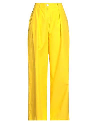 ROWEN ROSE Hosen Gelb 100% Baumwolle