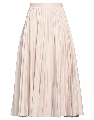 JOSEPH Midi skirt Light pink 66% Linen, 32% Cotton, 2% Elastane