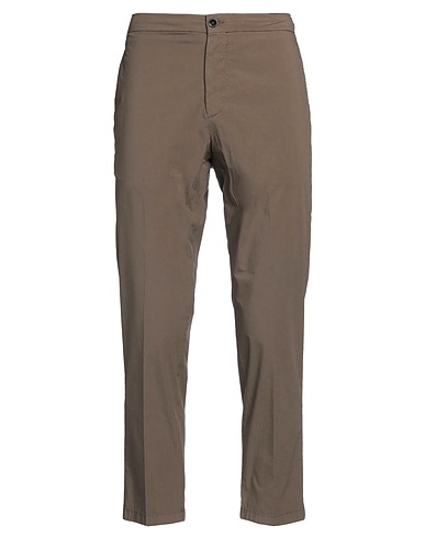 BE ABLE Casual trouser Brown 96% Cotton, 4% Elastane