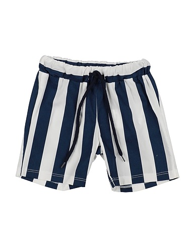 PEUTEREY Shorts & Bermuda Navy blue 100% Cotton