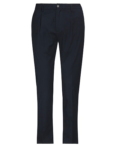 DEPARTMENT 5 Casual pants Midnight blue 45% Cotton, 43% Virgin Wool, 10% Polyamide, 2% Elastane