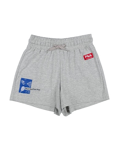 FILA Shorts & Bermuda Grigio chiaro 92% Cotone, 5% Elastan, 3% Viscosa