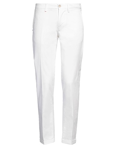 RE_HASH Chinos Weiß 98% Baumwolle, 2% Elastan