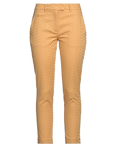 DONDUP Casual pants Camel 98% Cotton, 2% Elastane