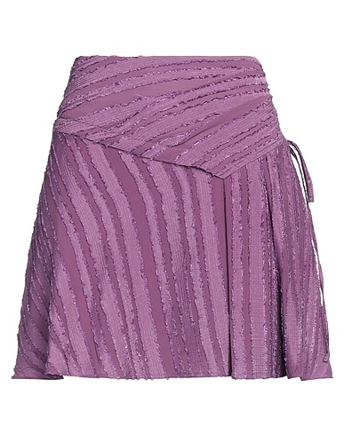 IRO Mini skirt Mauve 100% Polyester