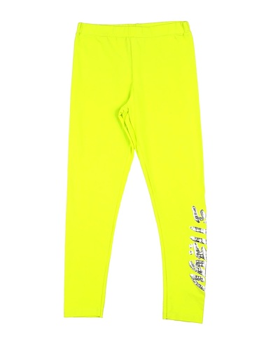 GAëLLE Paris Leggings Verde lime 95% Cotone, 5% Elastan