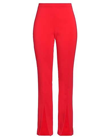 PINKO Casual trouser Red 98% Polyester, 2% Elastane