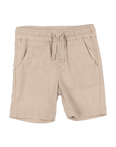 MANUEL RITZ Shorts & Bermudas Beige 55% Leinen, 45% Baumwolle