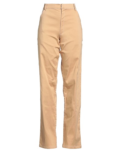 DES_PHEMMES Casual trouser Sand 97% Cotton, 3% Elastane