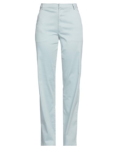 DES_PHEMMES Casual trouser Sky blue 97% Cotton, 3% Elastane