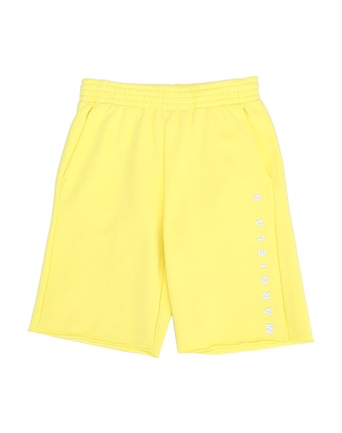 MM6 MAISON MARGIELA Shorts & Bermudas Gelb 100% Baumwolle