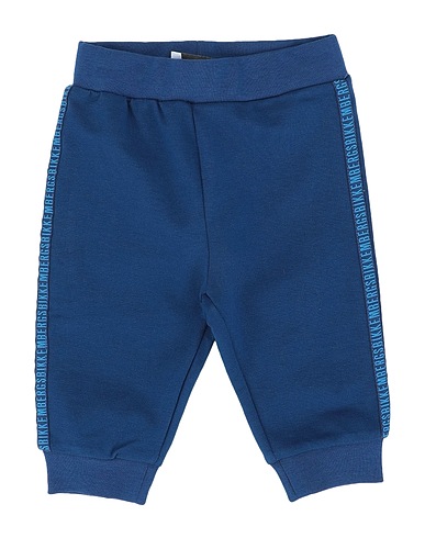BIKKEMBERGS Casual trouser Midnight blue 95% Cotton, 5% Elastane