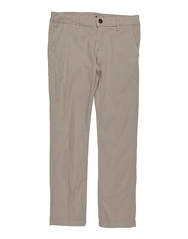 MANUEL RITZ Casual trouser Beige 97% Cotton, 3% Elastane