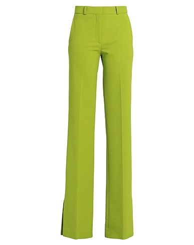 DEL CORE Pantalone Verde 53% Poliestere, 43% Lana Vergine, 4% Elastan, Cotone