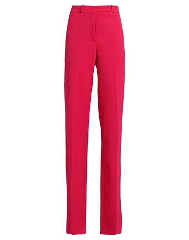 DEL CORE Casual trouser Magenta 53% Polyester, 43% Virgin Wool, 4% Elastane, Cotton