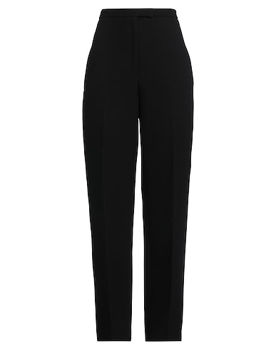 THE ROW Casual trouser NERO 100% Virgin Wool