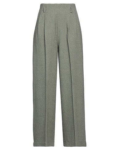 BRUNO MANETTI Casual trouser Military green 100% Wool