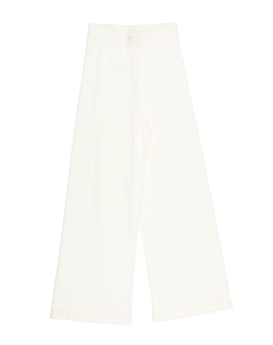 VICOLO Casual trouser Ivory 70% Viscose, 30% Polyester