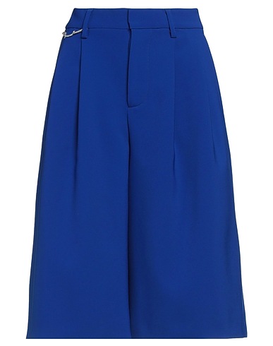 DSQUARED2 Casual pants Bright blue 100% Polyester, Polyurethane