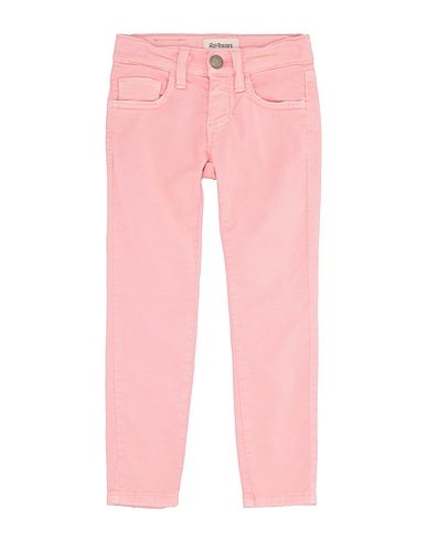 ROŸ ROGER'S Denim trousers Pink 60% Cotton, 37% Lyocell, 3% Elastane