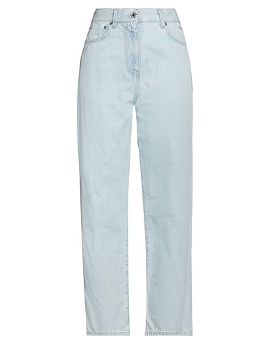 MSGM Denim trousers Blue 100% Cotton