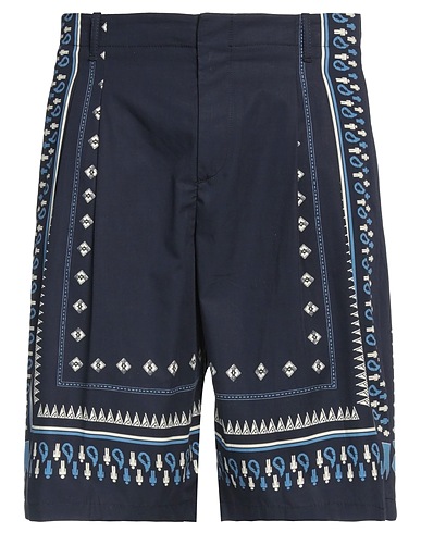 ETRO Shorts & Bermuda Navy blue 100% Cotton