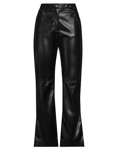 MSGM Pantalone Nero 100% Poliestere