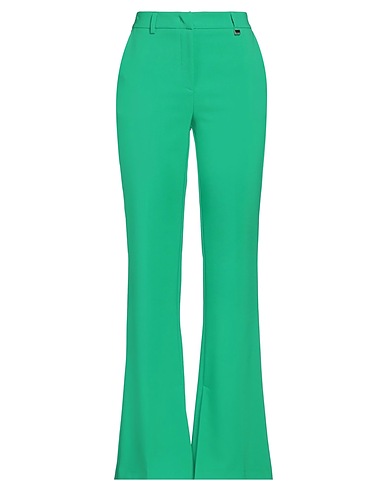 LUCKYLU  Milano Casual trouser Light green 89% Polyester, 11% Elastane