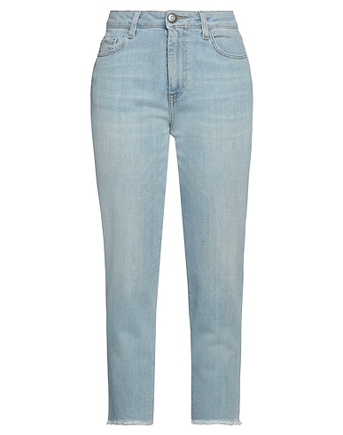 SHAFT Denim pants Blue 99% Cotton, 1% Elastane