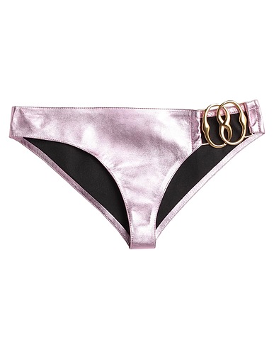 BALLY Pantalón de Piel Rosa 100% Piel de cordero