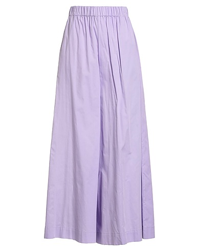 VICOLO Casual trouser Lilac 100% Cotton