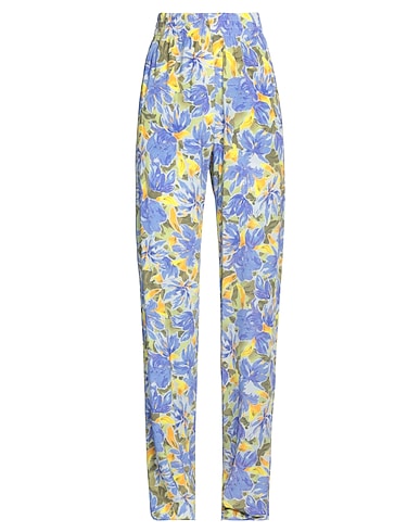 DRIES VAN NOTEN Casual trouser Mauve 90% Viscose, 10% Elastane