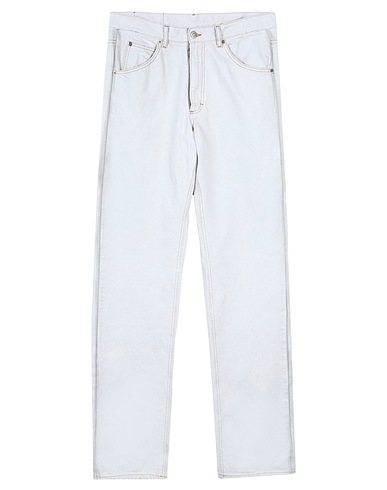 MAISON MARGIELA Denim pants Light grey 100% Cotton