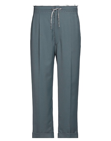 MAISON MARGIELA クラシックパンツ 鉛色 ポリエステル 70% / ウール 30%