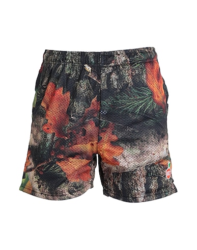 MARKET Shorts & Bermuda Fauxtree Mesh Shorts Black 100% Polyester